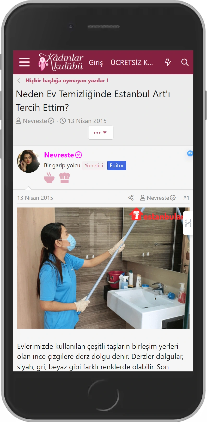 kadınlar kulübü estanbul art ile ilgili haberi